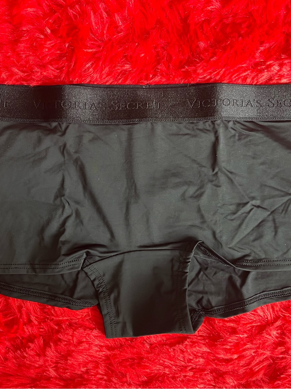 Victoria's Secret Cotton Lingerie Logo Boyshort Panty Size M
